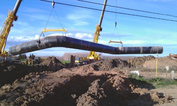 HDPE pipe project for irrigation in Moli de Pals (Gerona)